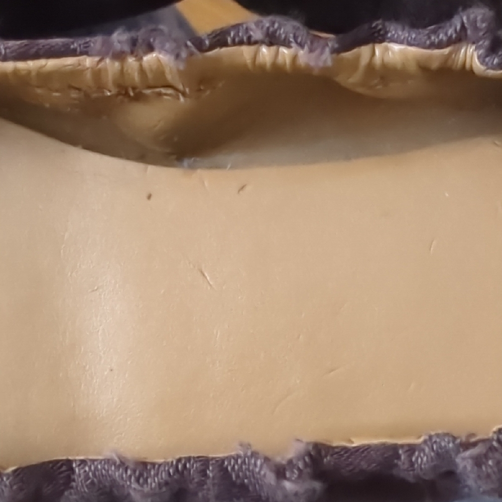 Coach Brown and Tan Two-Tone Flats with Elastic Fit - Picture 3 of 14